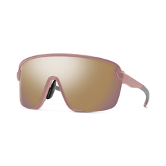 Sunglasses Smith Bobcat Matte Chalk Rose - ChromaPop Rose Gold Mirror / Clear - Genetik Sport