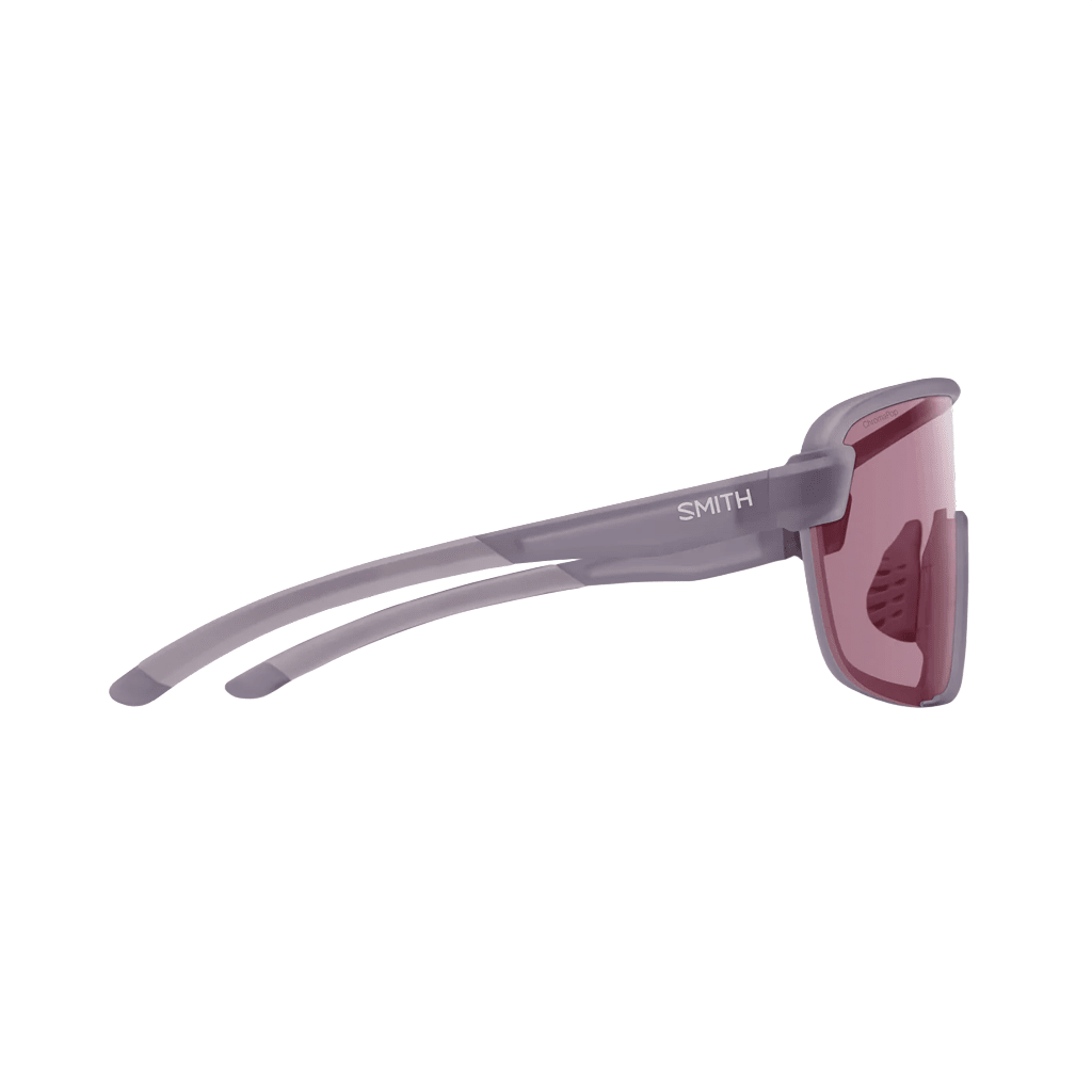 Sunglasses Smith Bobcat Matte Meteorite Crystal - ChromaPop Low Light Rose / Clear - Genetik Sport