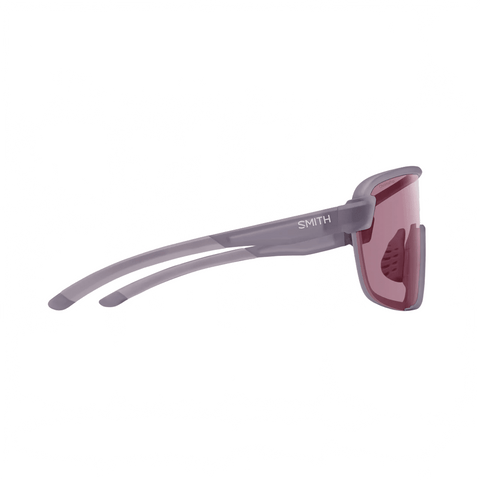 Sunglasses Smith Bobcat Matte Meteorite Crystal - ChromaPop Low Light Rose / Clear - Genetik Sport