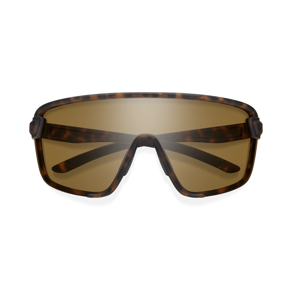 Sunglasses Smith Bobcat Matte Tortoise - ChromaPop Polarized Brown / Clear - Genetik Sport