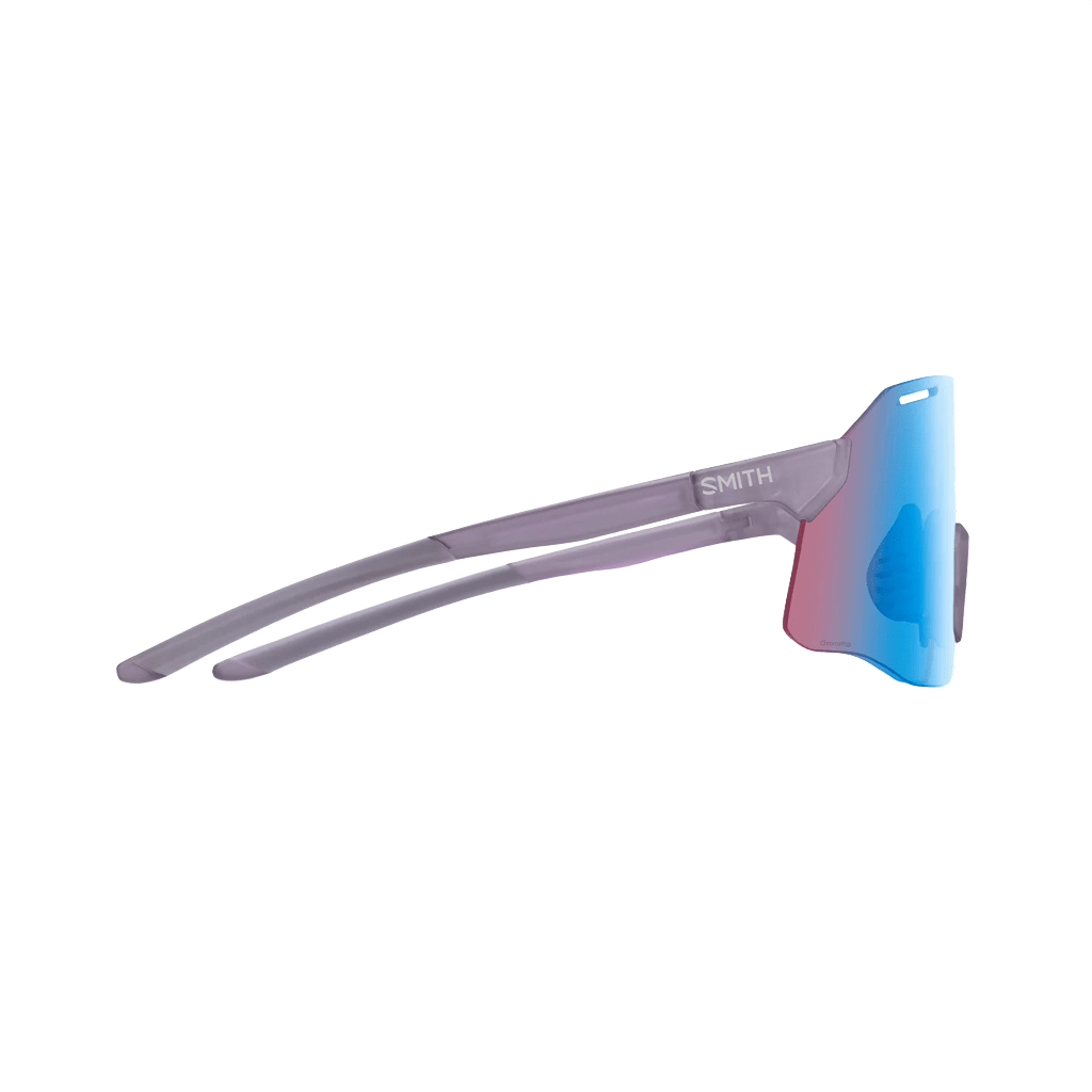 Sunglasses Smith Vert Matte Meteorite Crystal - ChromaPop Low Light Rose Blue Mirror / Clear - Genetik Sport