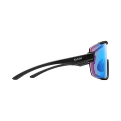 Sunglasses Smith Wildcat Matte Black - ChromaPop Low Light Rose Blue Mirror / Clear - Genetik Sport