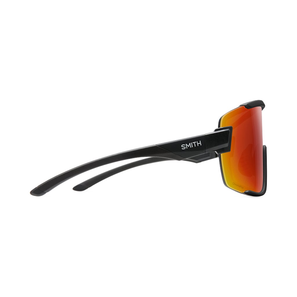 Sunglasses Smith Wildcat Matte Black - ChromaPop Red Mirror / Clear - Genetik Sport