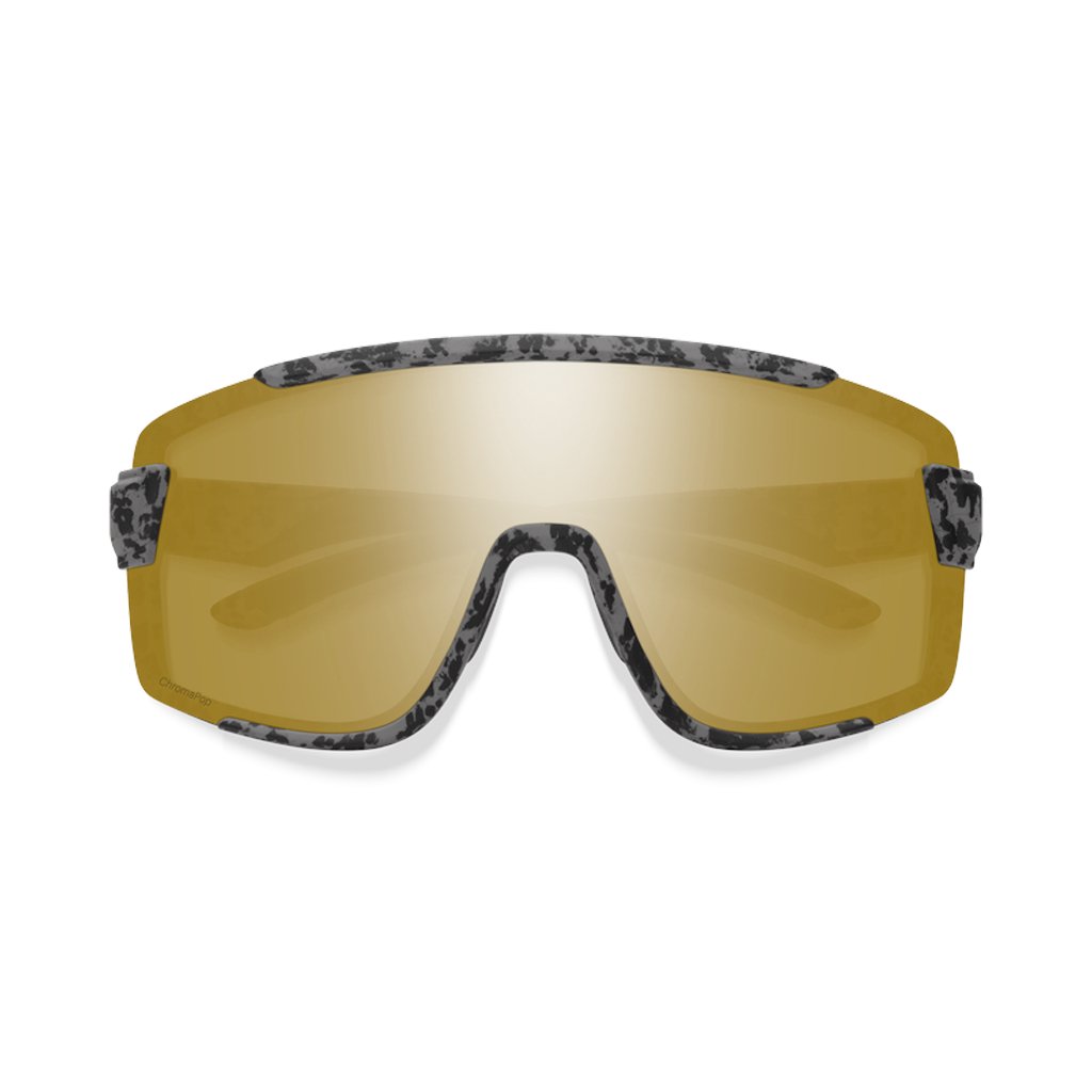 Sunglasses Smith Wildcat Matte Gray Marble - ChromaPop Polarized Bronze Mirror / Clear - Genetik Sport