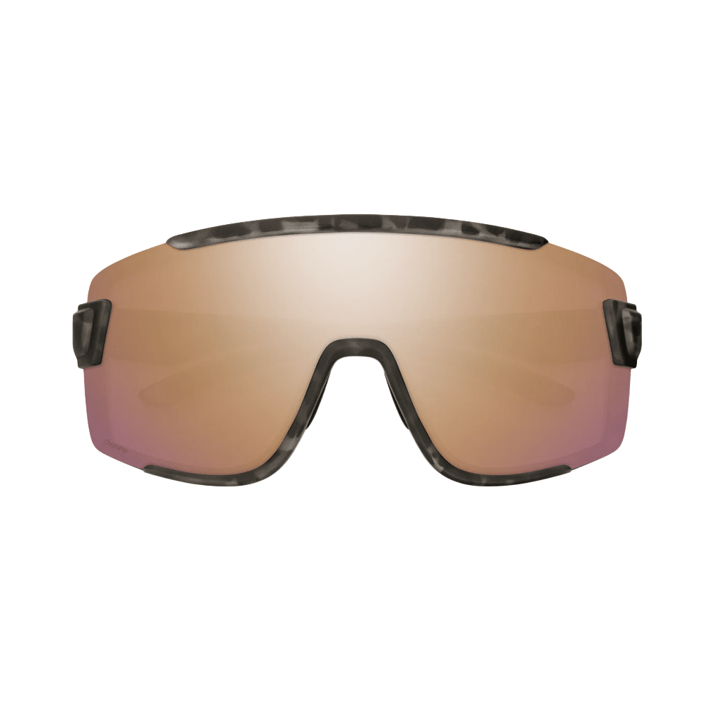 Sunglasses Smith Wildcat Matte Salt Haze - ChromaPop Rose Gold Mirror / Clear - Genetik Sport