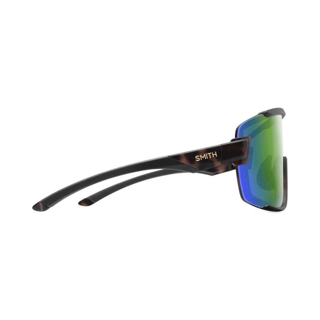 Sunglasses Smith Wildcat Matte Tortoise - ChromaPop Polarized Green Mirror / Clear - Genetik Sport