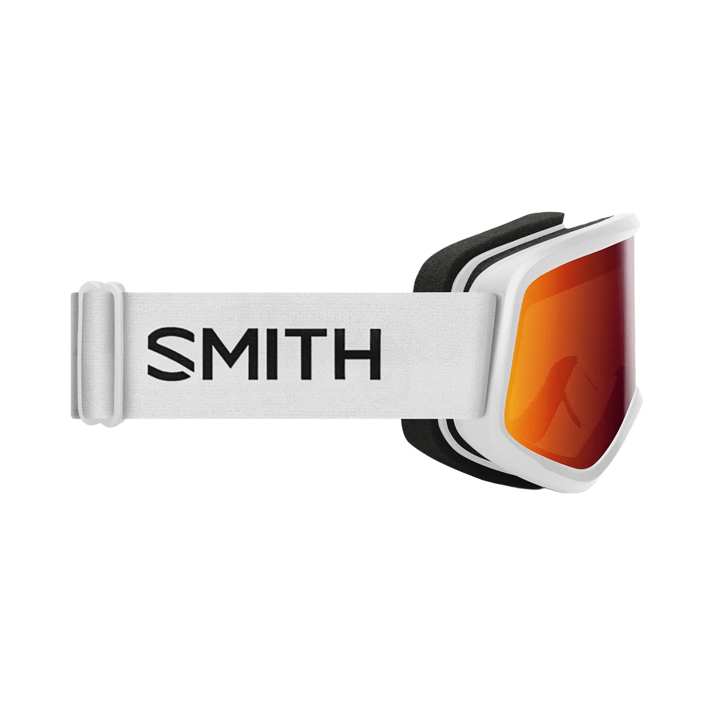 Youth Goggles Smith Snowday White - Red Sol-X Mirror - Genetik Sport