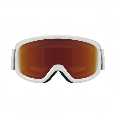 Youth Goggles Smith Snowday White - Red Sol-X Mirror - Genetik Sport