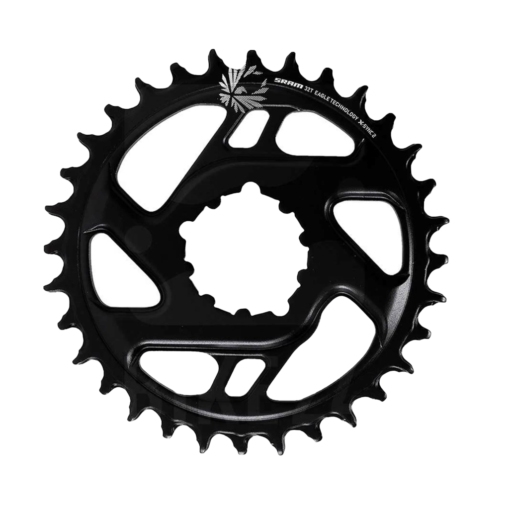 Chainring Sram Boost Eagle 12sp X - SYNC2 34T - Black - Genetik Sport