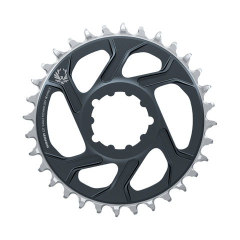 Chainring Sram Eagle 12sp X - SYNC2 Offset 6mm 34T - Lunar Grey - Genetik Sport