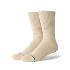 Socks Stance Icon Mid Cushion - Sand - Genetik Sport