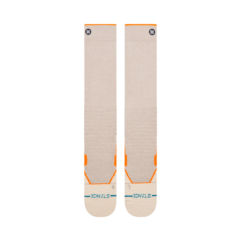 Socks Stance Snow Contrast Mid WL - Stringgrey - Genetik Sport