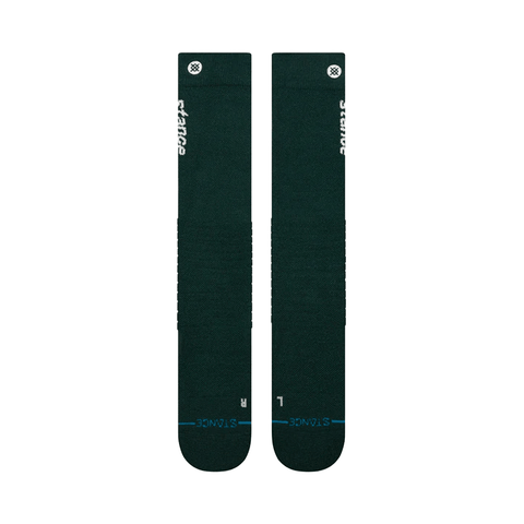 Socks Stance Snow Speed Mid Poly - Pine - Genetik Sport