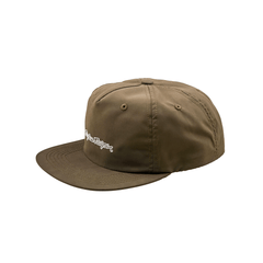 Cap Troy Lee Designs Unstructured Snapback Signature - Olive Canvas - Genetik Sport