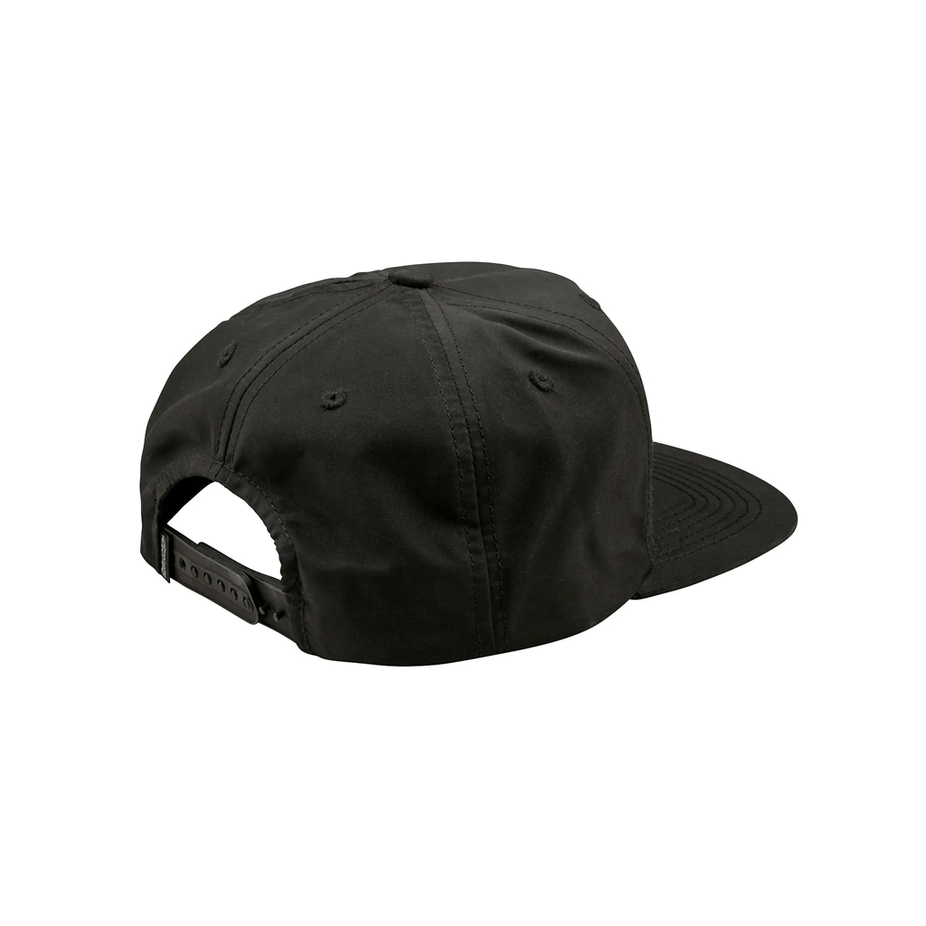 Cap Troy Lee Designs Unstructured Snapback Smiley - Black - Genetik Sport