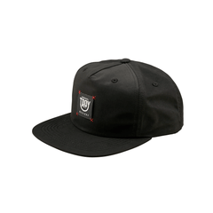 Cap Troy Lee Designs Unstructured Snapback Smiley - Black - Genetik Sport
