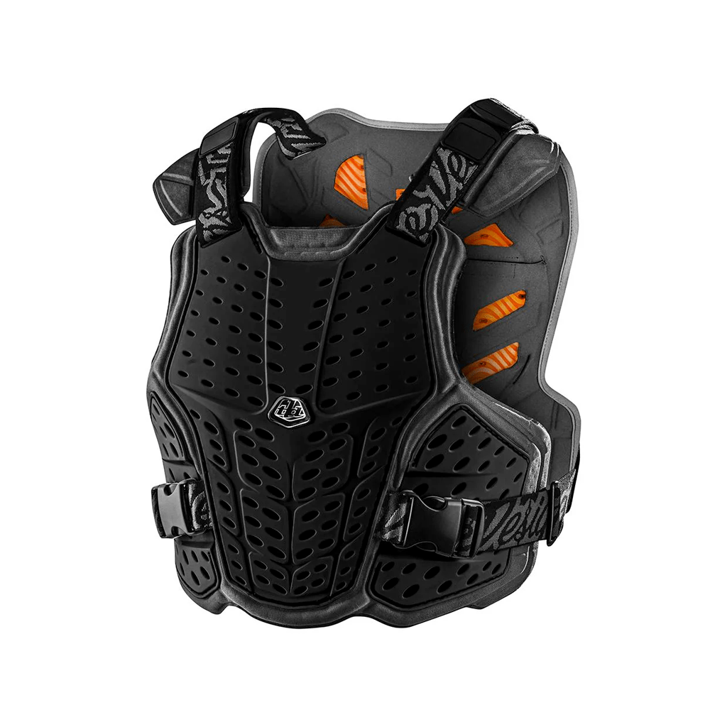 Chest Protector Troy Lee Designs Rockfight CE - Solid Black - Genetik Sport