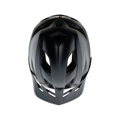 Helmet Troy Lee Designs Flowline MIPS Point - Black/Charcoal - Genetik Sport