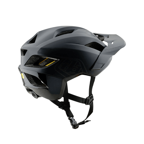 Helmet Troy Lee Designs Flowline MIPS Point - Black/Charcoal - Genetik Sport