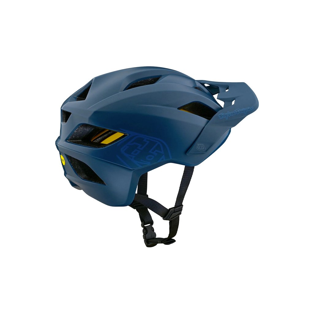 Helmet Troy Lee Designs Flowline MIPS Point Dark Indigo - Genetik Sport