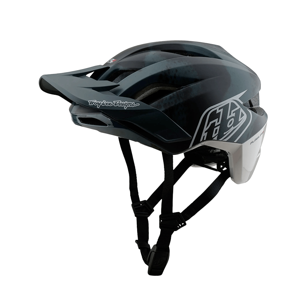 Helmet Troy Lee Designs Flowline SE MIPS Badge - Camo Gray - Genetik Sport
