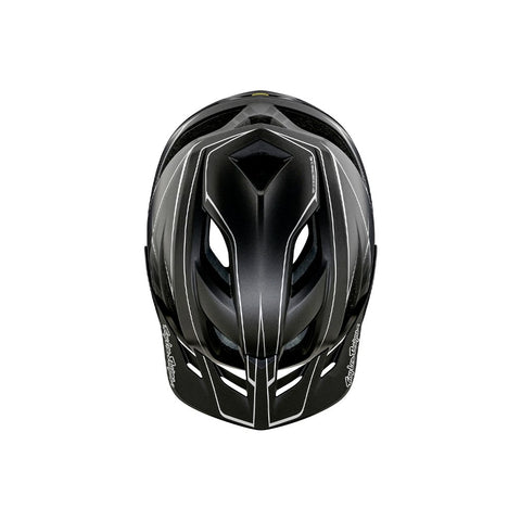 Helmet Troy Lee Designs Flowline SE MIPS Pinstripe Charcoal - Genetik Sport