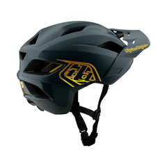 Helmet Troy Lee Designs Youth Flowline MIPS Point - Gray / Gold - Genetik Sport