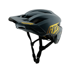 Helmet Troy Lee Designs Youth Flowline MIPS Point - Gray / Gold - Genetik Sport