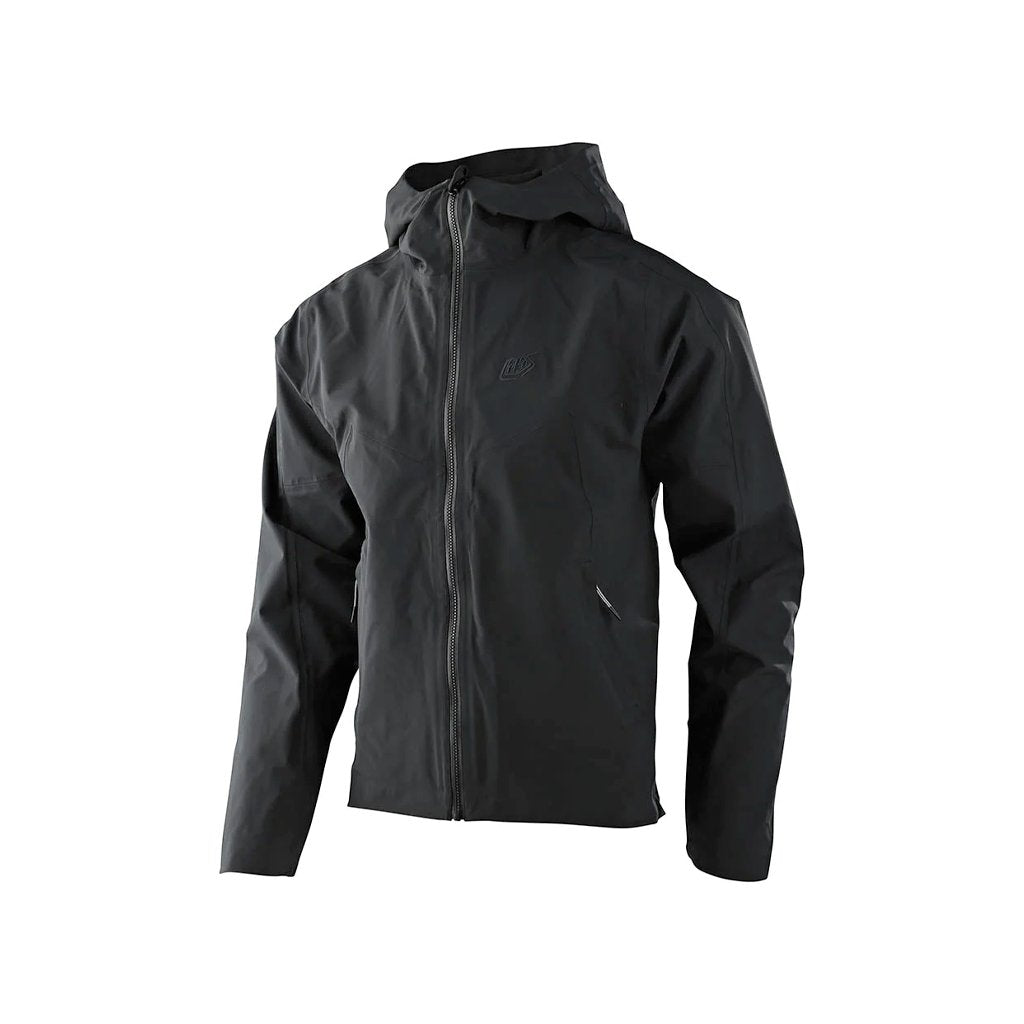 Jacket Troy Lee Designs Mens Descent Solid Black - Genetik Sport