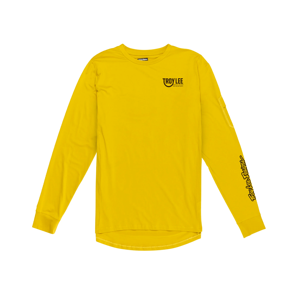 Jersey Troy Lee Designs Ruckus Ride LS Eyez - Safron - Genetik Sport