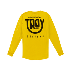 Jersey Troy Lee Designs Ruckus Ride LS Eyez - Safron - Genetik Sport