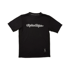 Jersey Troy Lee Designs Youth Skyline Ride SS Signature - Black - Genetik Sport