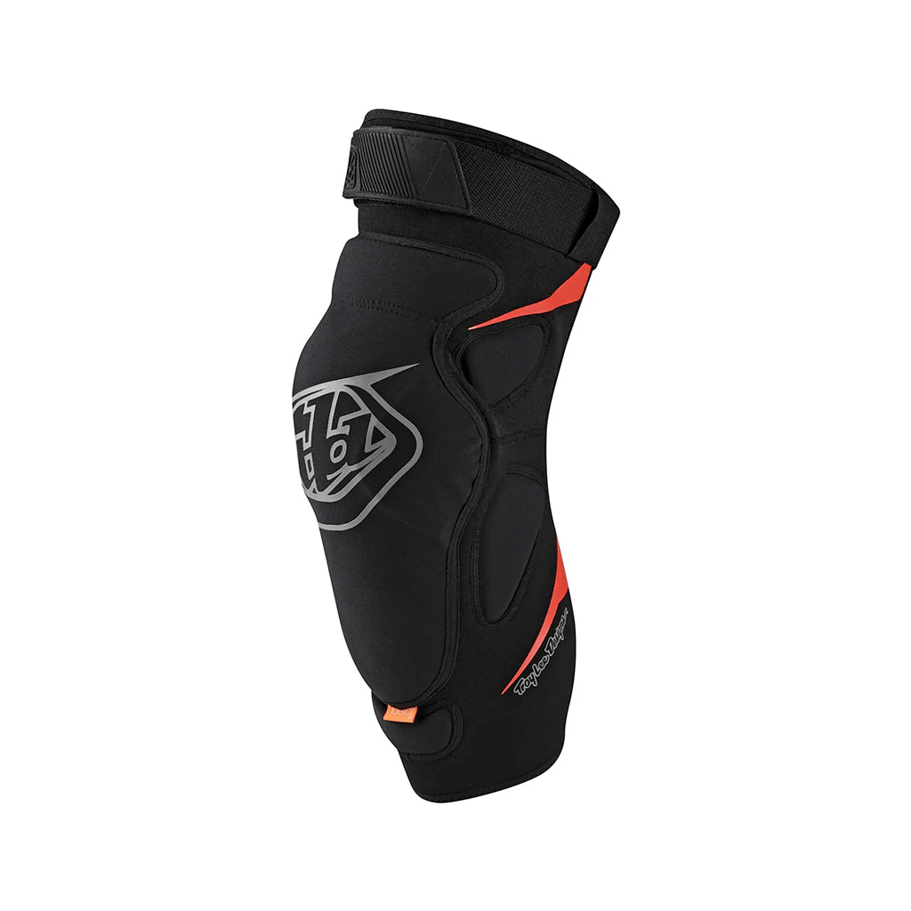 Troy Lee Design Raid Knee Guards - Black - Genetik Sport