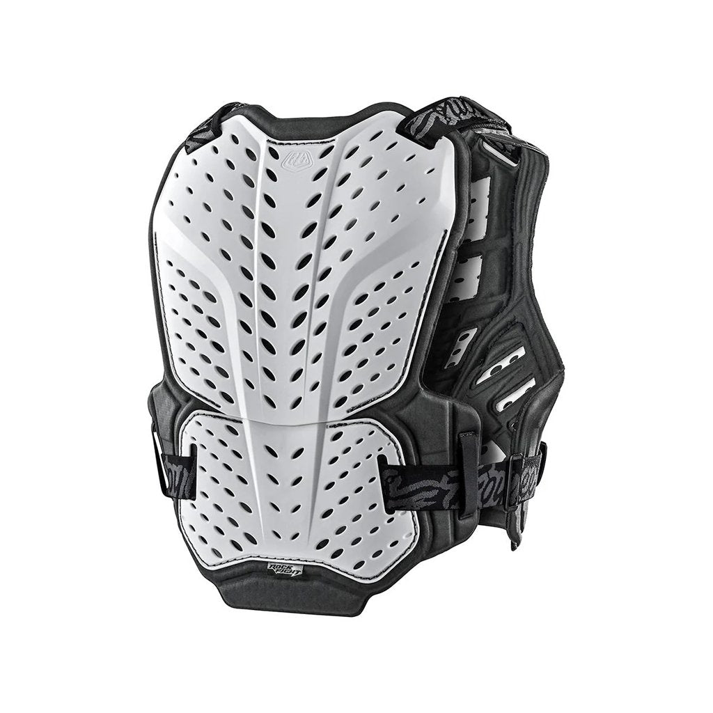 Youth Chest Protector Troy Lee Designs Rockfight - White - Genetik Sport