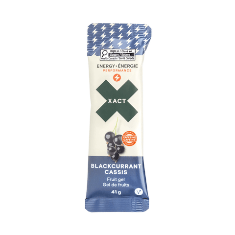 Fruit Gel XACT ENERGY Performance - Blackcurrant - Genetik Sport
