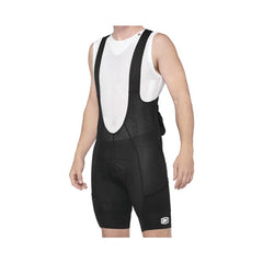 Bib Liner Shorts 100% Revenant - Black - Genetik Sport