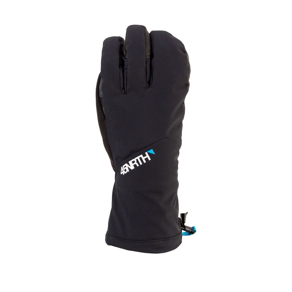 GLOVES 45NRTH STURMFIST 4 FINGER BLACK - Genetik Sport