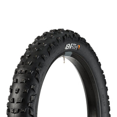 PNEU 45NRTH WRATHCHILD 27.5 X 4.5 TUBELESS FOLDING BLACK 120TPI 252 XL CONCAVE CARBIDE STUDS - Genetik Sport