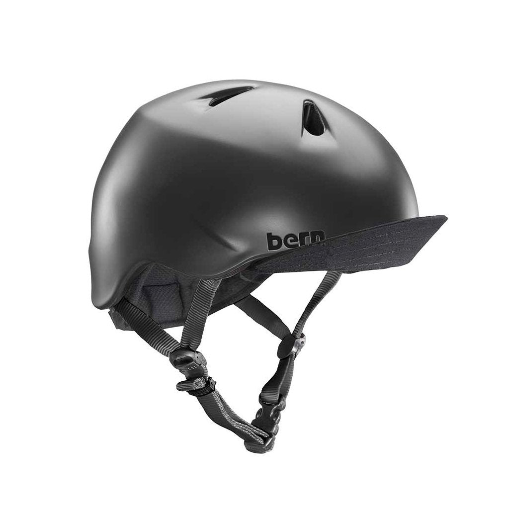 HELMET BERN NINO 2.0 MATTE BLACK S 52 - 55.5CM - Genetik Sport