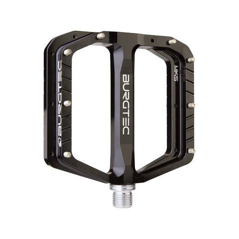 Pédales Burgtec Penthouse MK5 Flat Noir - Genetik Sport