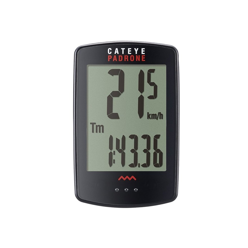 Cyclomètre CatEye Padrone Noir - Genetik Sport
