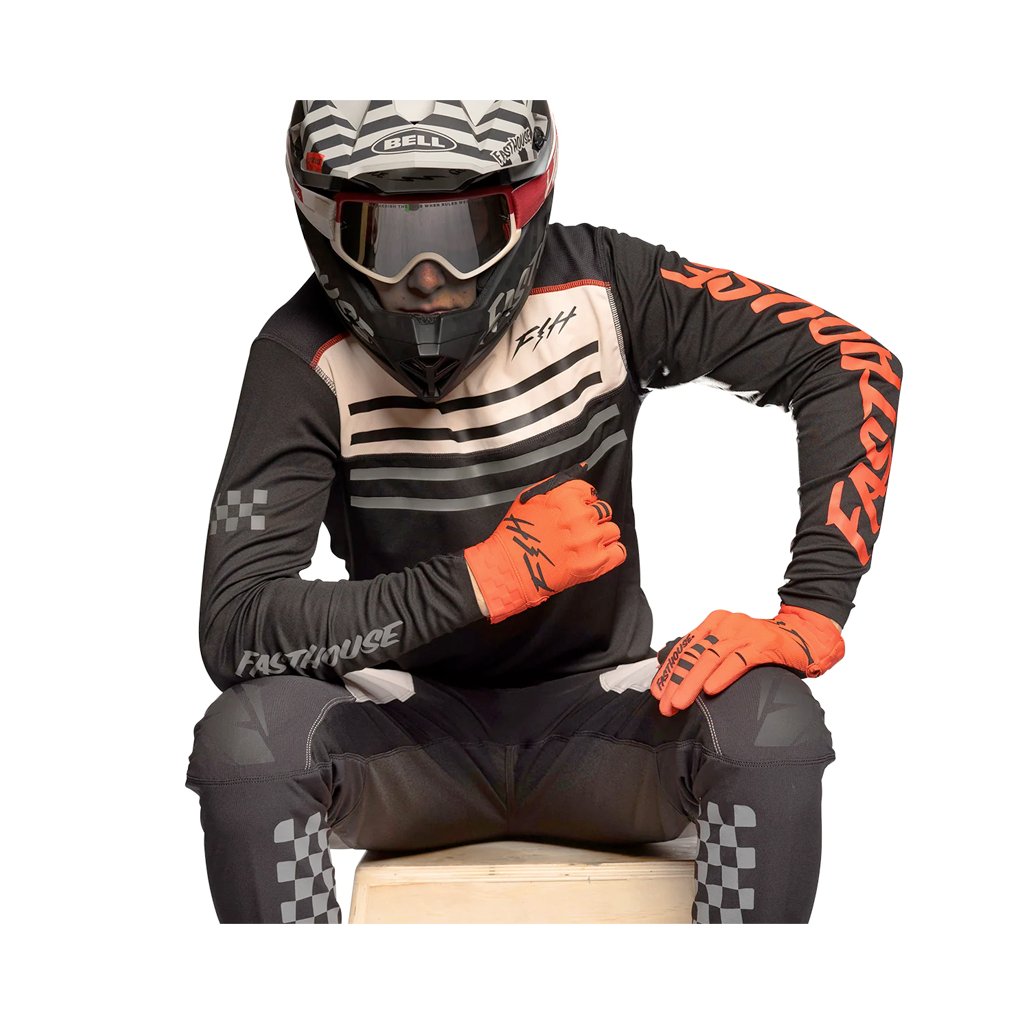 Fasthouse Jersey Sidewinder Alloy LS - Cream/Black - Genetik Sport