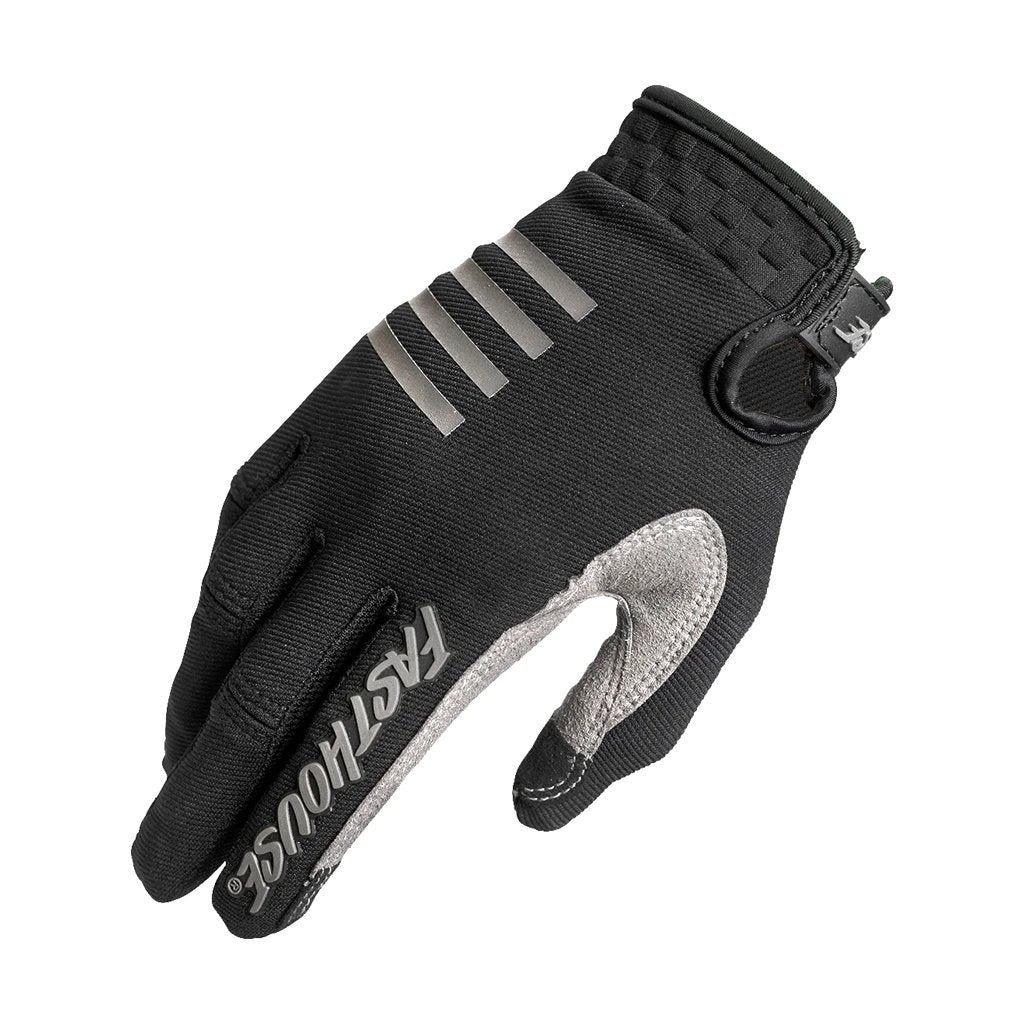 Gants de vélo pour hommes Fasthouse Menace Speed Style Noir - Genetik Sport