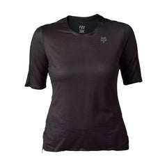 Maillot pour femmes Fox Flexair Ascent SS Noir - Genetik Sport