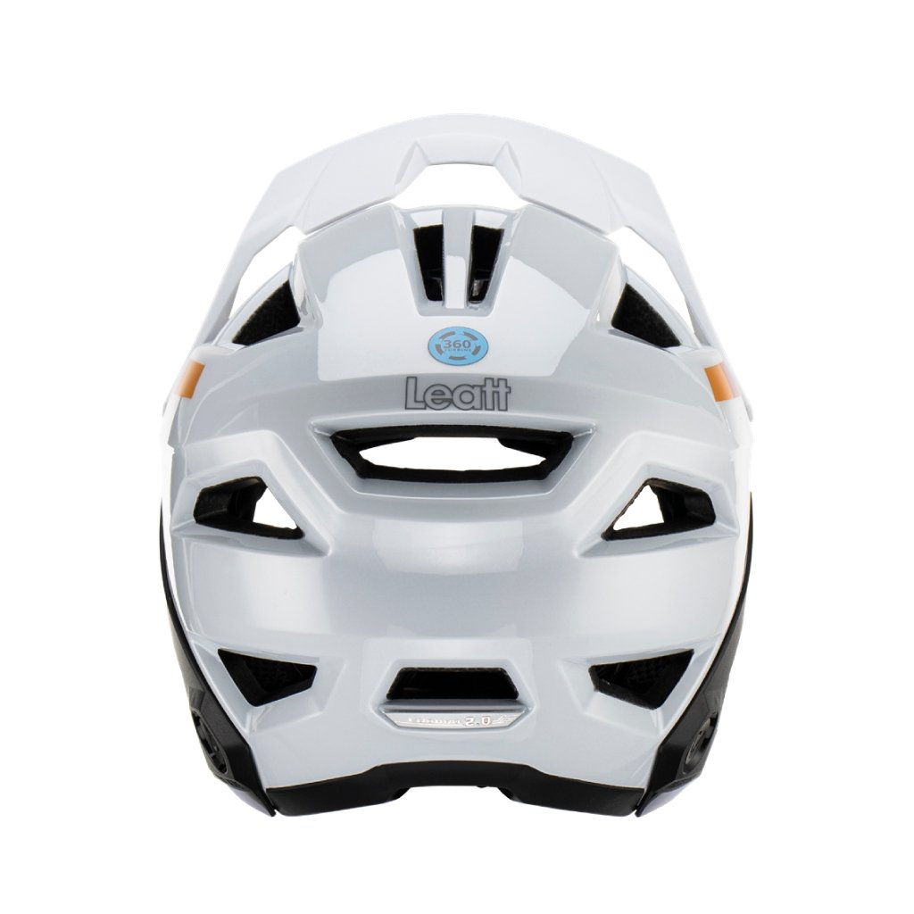 Casque pour enfants Leatt Enduro 2.0 V23 White Jr - Genetik Sport