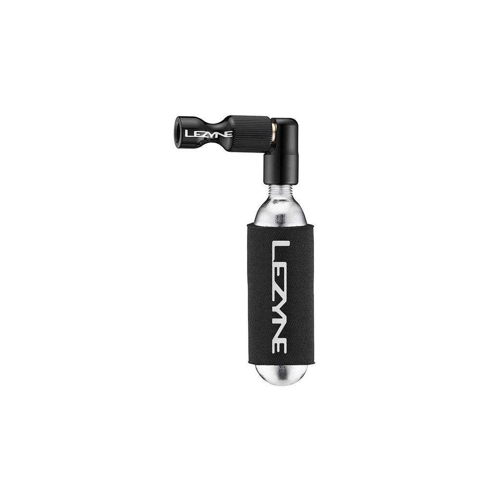 Détendeur CO2 Lezyne Trigger Drive fileté Persta/Schrader Noir - Genetik Sport