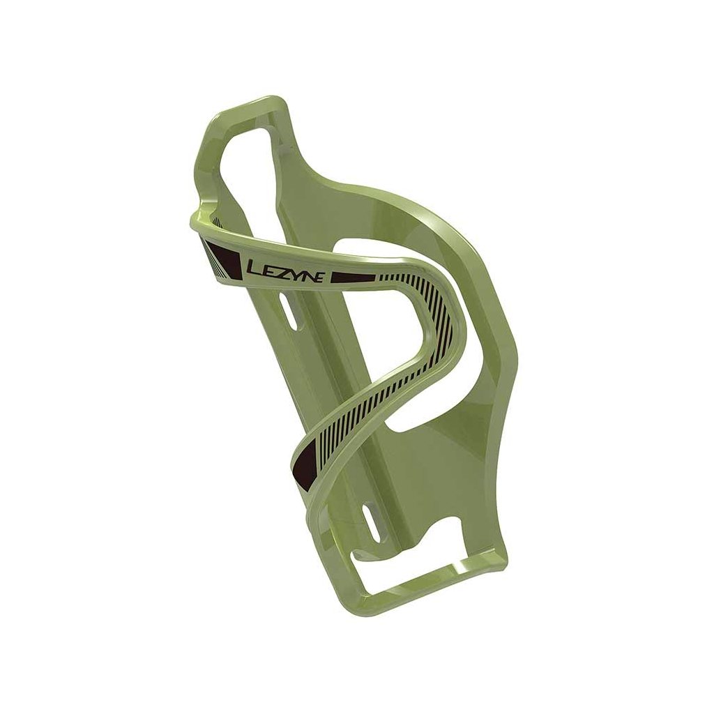 Porte-Bidon Lezyne Flow SL (droit) Green Army - Genetik Sport