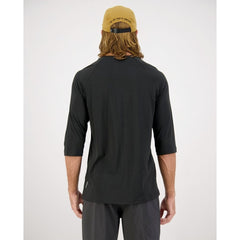 Jersey Mons Royale Mens Tarn Merino Shift Raglan 3/4 - Black - Genetik Sport