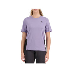 Jersey Mons Royale SS Womens Tarn Merino Shift Thistle Black - Genetik Sport