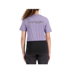 Jersey Mons Royale SS Womens Tarn Merino Shift Thistle Black - Genetik Sport